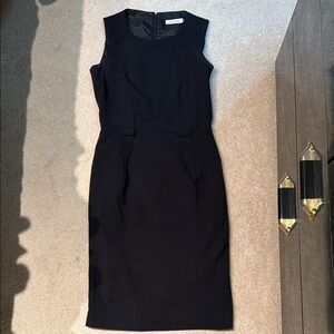 Calvin Klein Black Work Sleeveless Dress 0